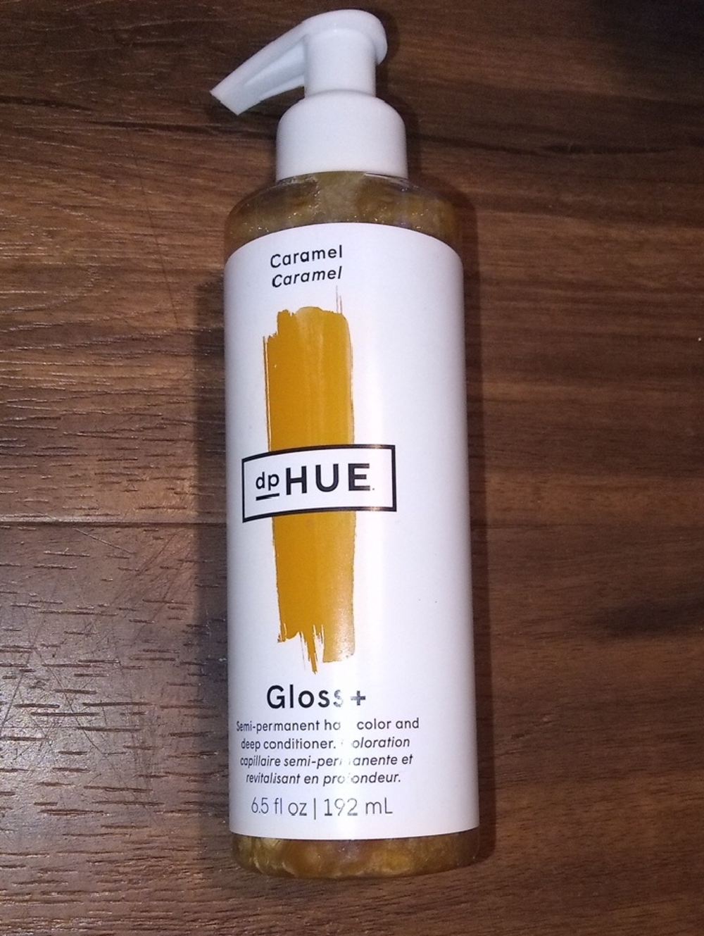 dpHUE Gloss+ Semi-Permanent Hair Color & Conditioner — Caramel (Gold)